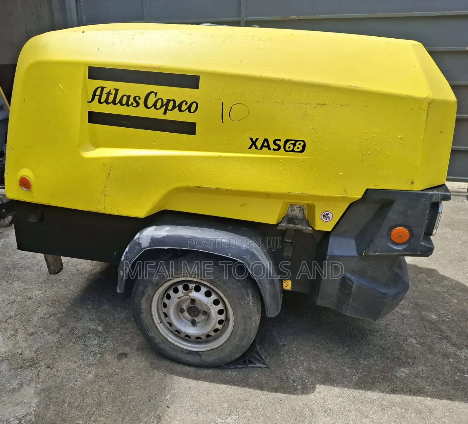 Compressor 2019 Atlas Copco Xas68 4cylider Diesel 135cfm Ex-Uk