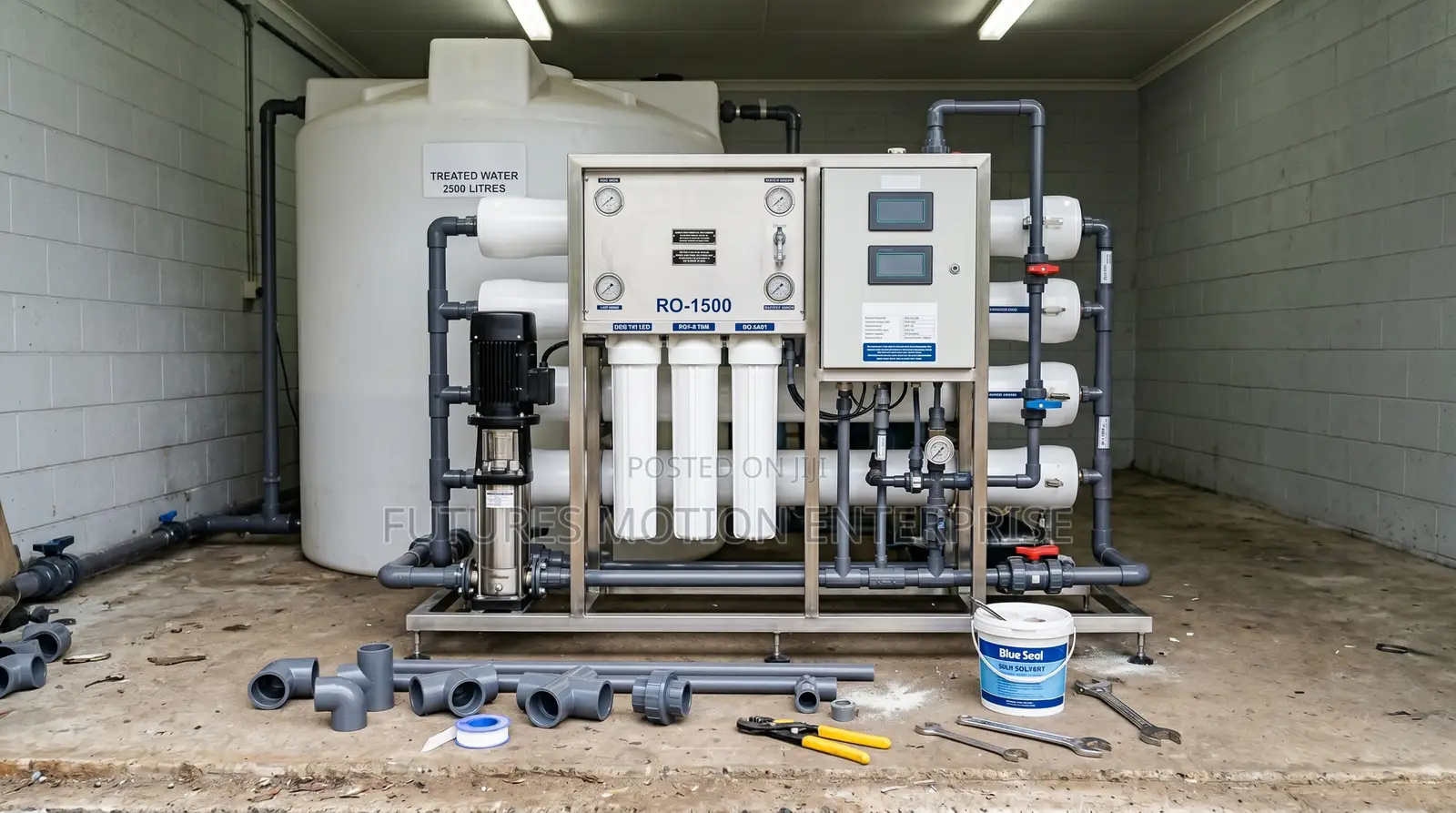 4 Cubic Ro Water Purifier Machine