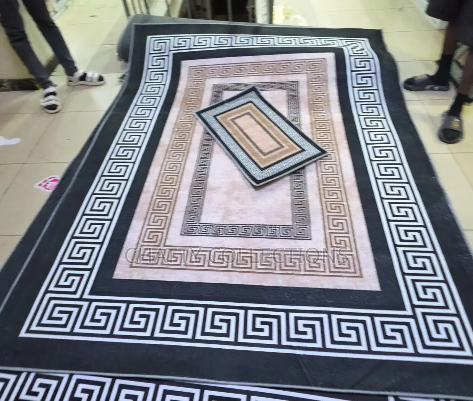2 in 1 7 by 10 3d Carpets
With Door Mat