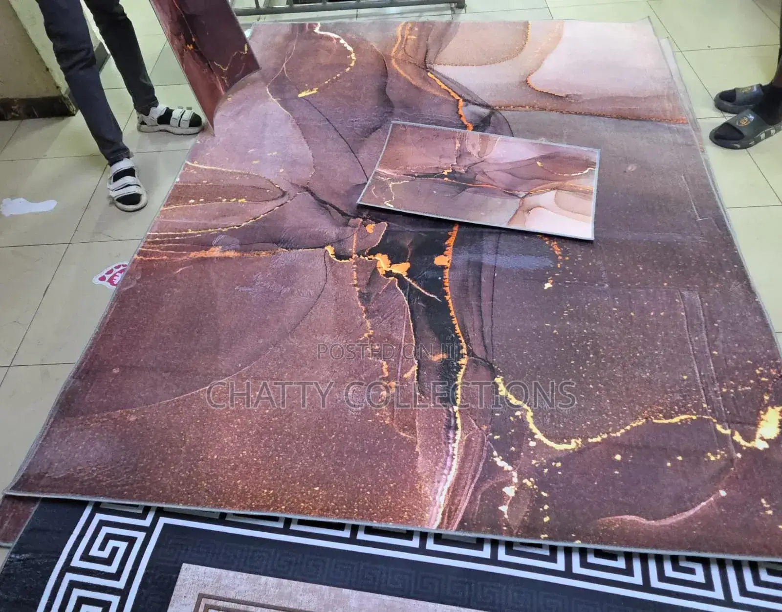 2 in 1 7 by 10 3d Carpets
With Door Mat