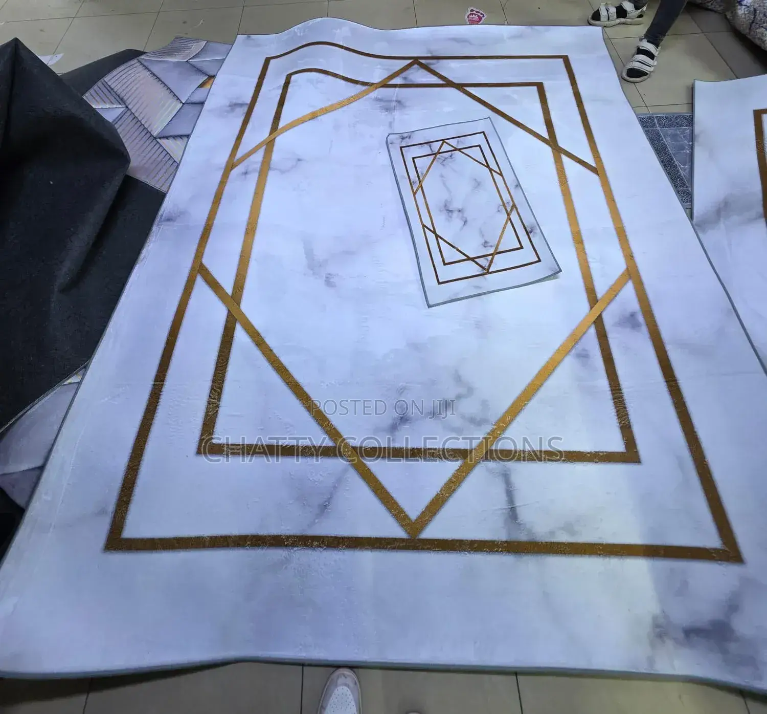 2 in 1 7 by 10 3d Carpets
With Door Mat