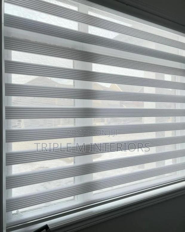 Clean Minimal Window Look With Roller Blinds