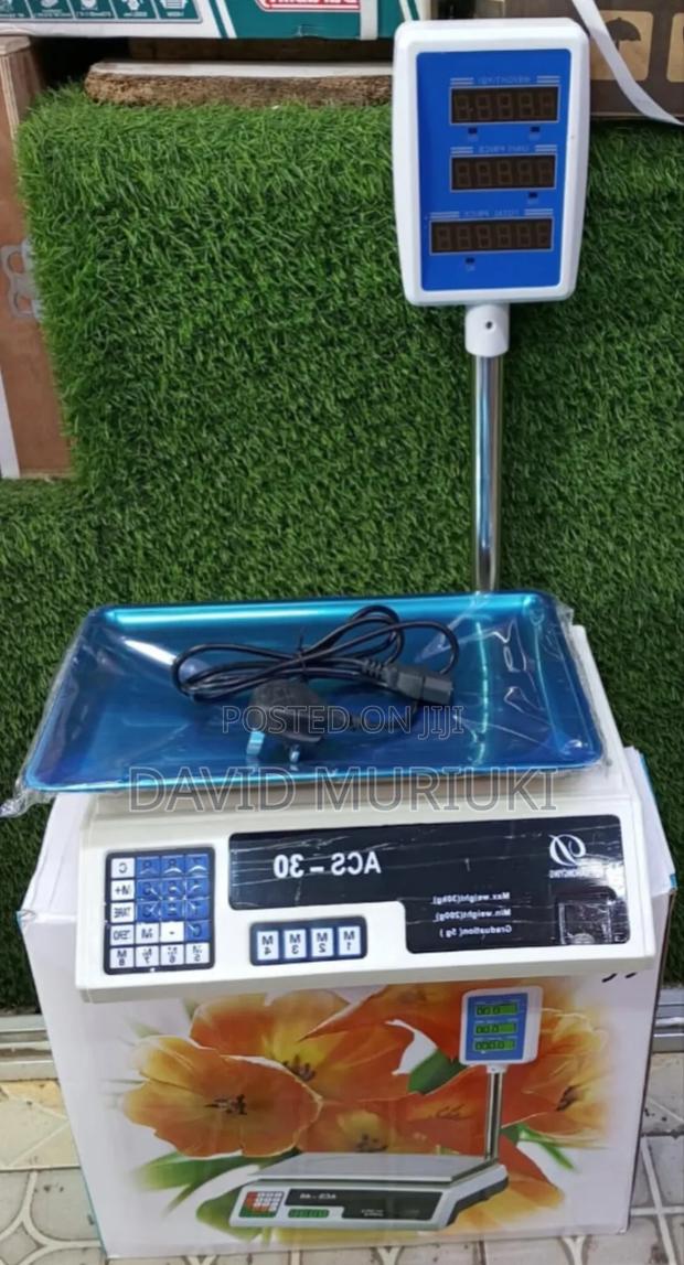 40kg Digital Weighing Scale With Arm - main view