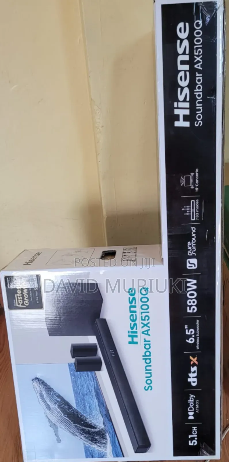 Ax5100q Soundbar 580w