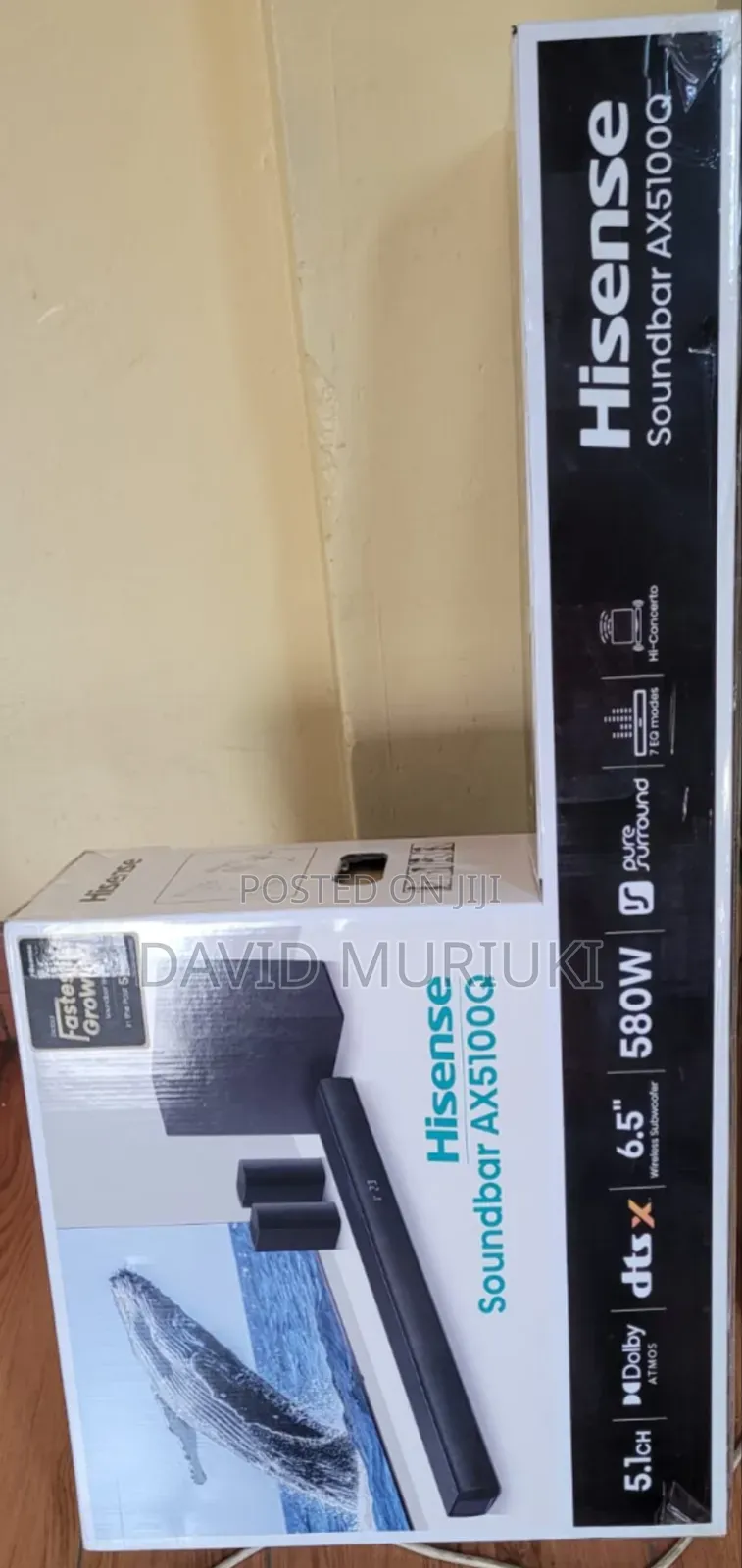 Ax5100q Soundbar 580w.