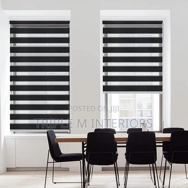 Neat Window Finish With Professional Zebra Blinds