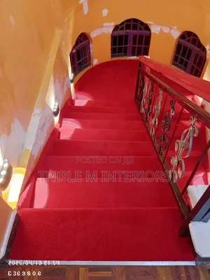 Sleek Seamless Carpet Flooring for Modern Interiors