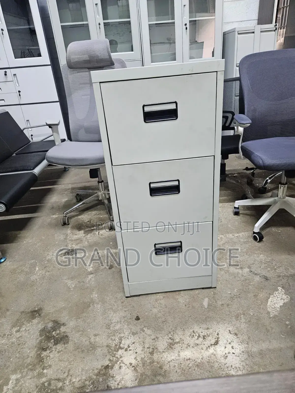 Modern 3 Drawer Office Cabinet