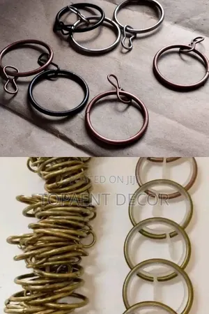 Sheer and Curtain Hooks Tape Drippery Rings