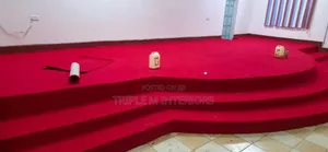 Comfortable Worship Carpet for Church Auditorium Floors