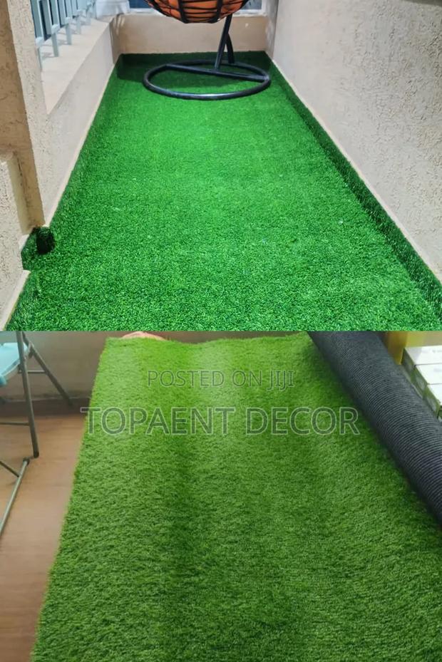 10mm Less Thick Outdoor Green Artificial Grass