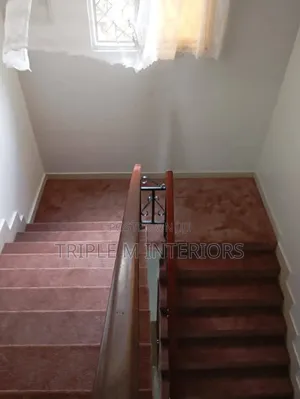 Residential Stairs Wall-to-Wall Carpet Styling 8mm Thick