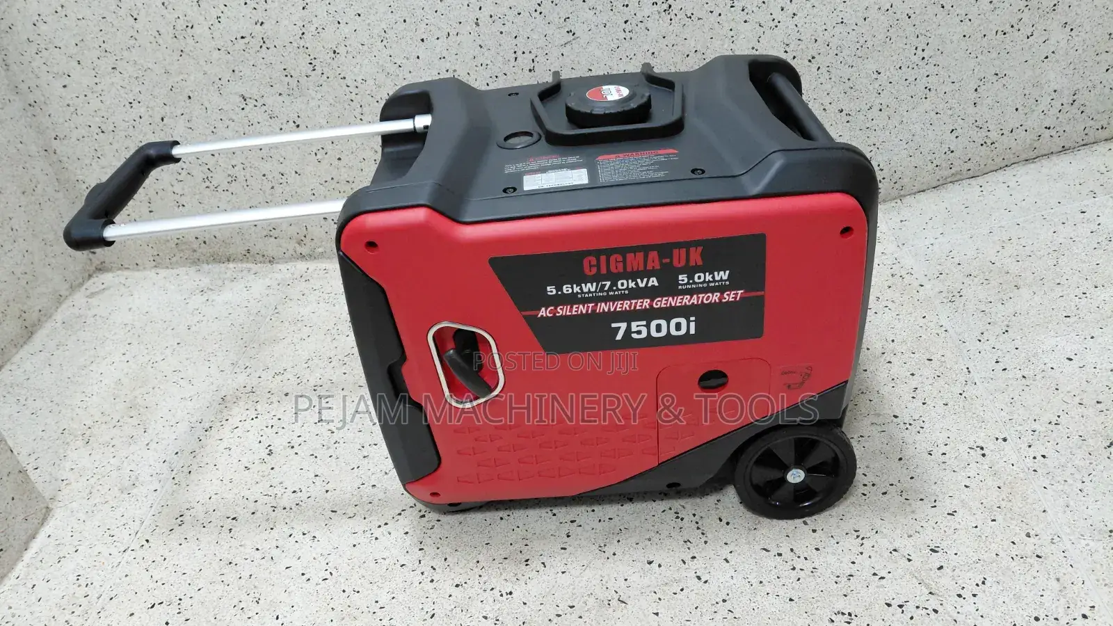 Cigma-Uk 5.6kw/7kva Ac Silent Inverter Generator With Uk Technology