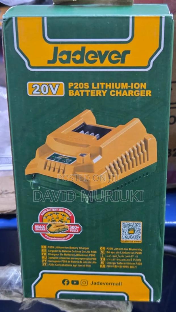 20v Jadever Fast Charger.
