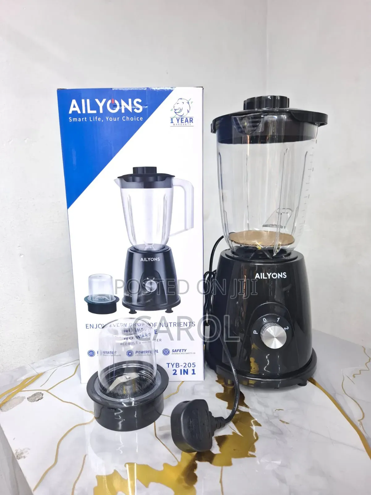 2 in 1 Unbreakable Ailyons Blender