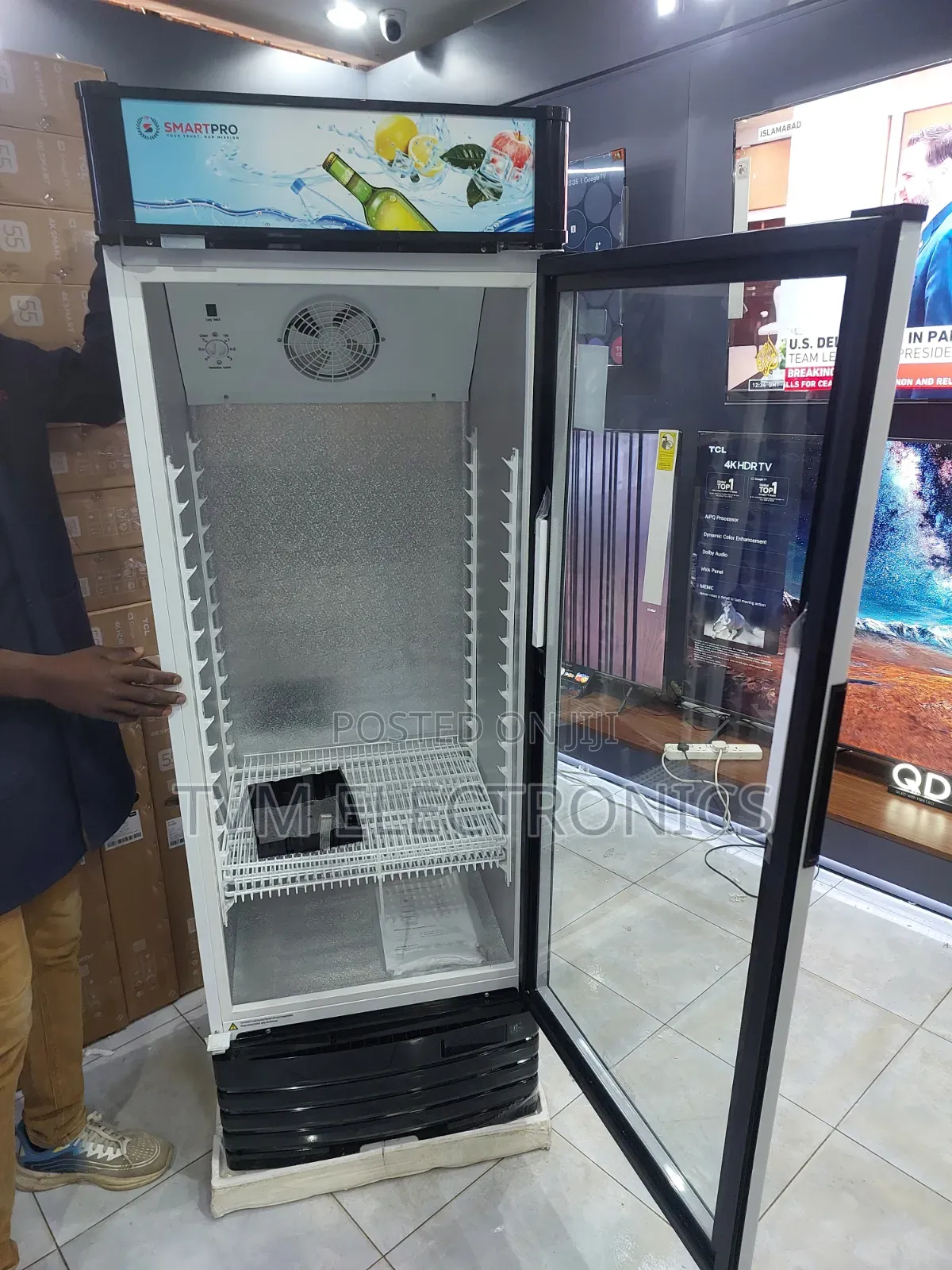 Smart Pro 279l Upright Showcase Display Chiller Fridge SVS-350
