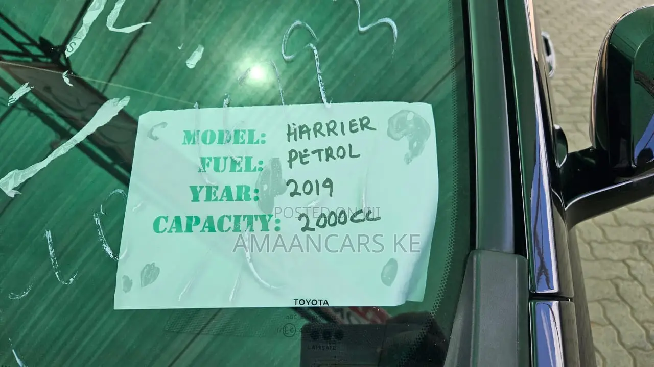 Toyota Harrier 2.0 2019 Black