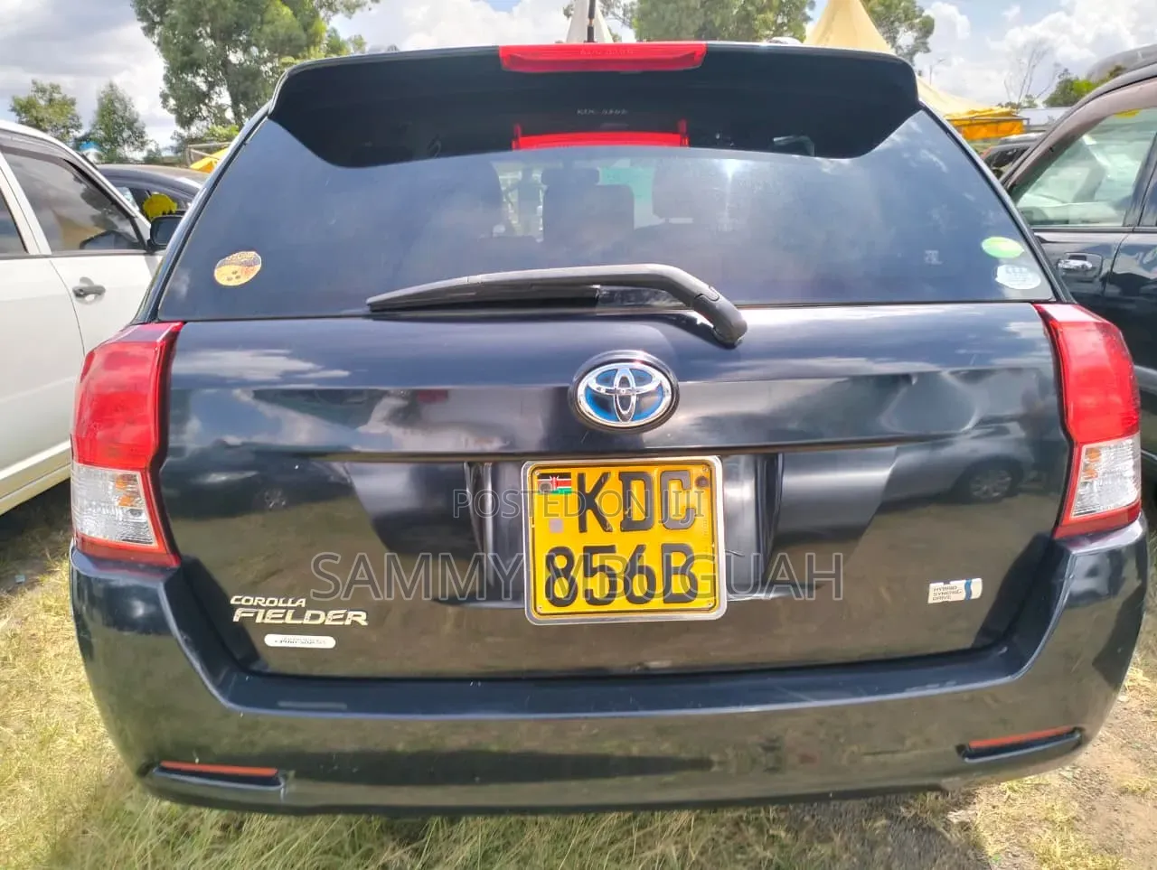 Toyota Corolla Fielder 2014 Black