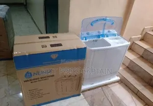 Nunix 7.5kgs Washing Machine. Two Tubs