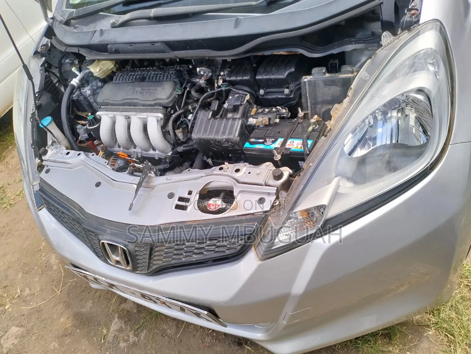 Honda Fit 2011 Silver