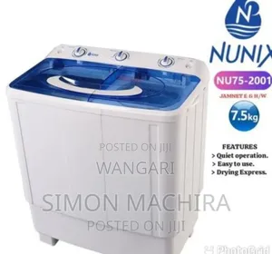 Semi Automatic Nunix 7.5kgs Washing Machine