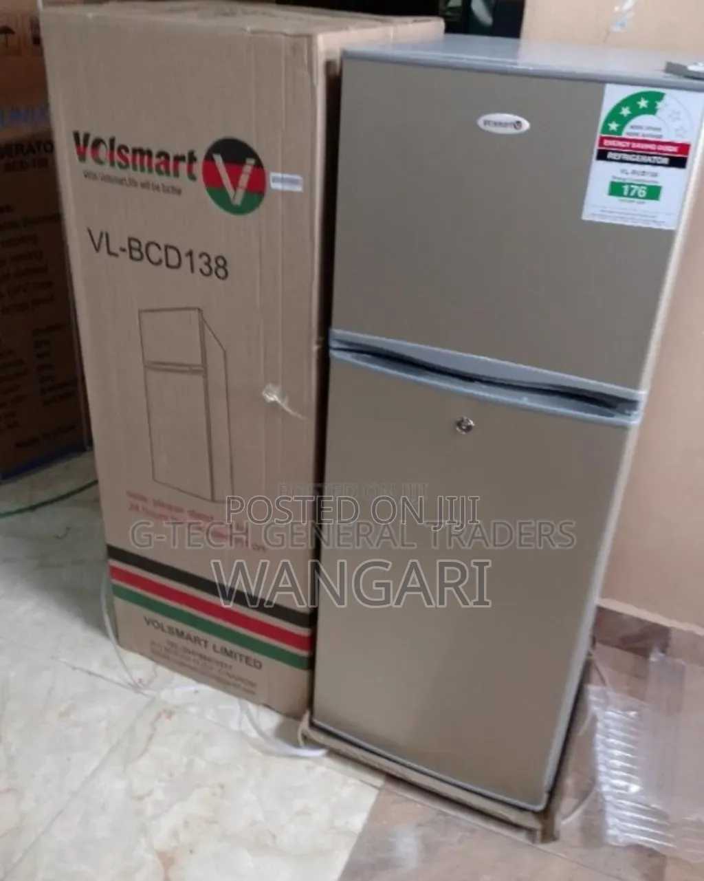 With Top Freezer Volsmart 138l Fridge