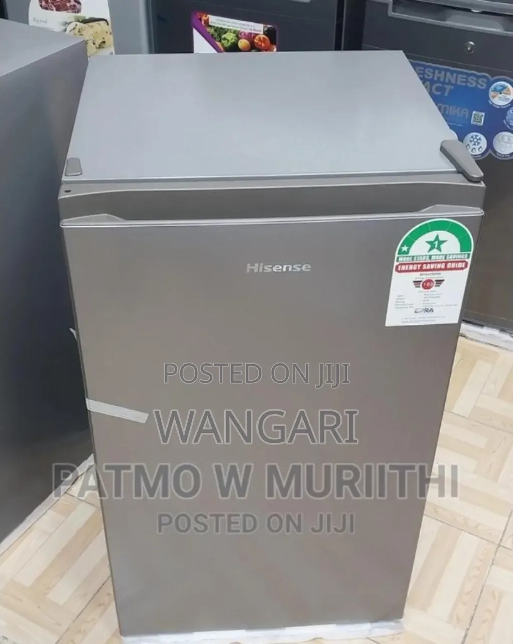 Dark Silver Hisense 94l Fridge