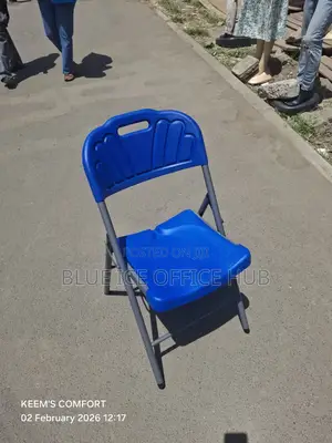 Modern Foldable Chair -Blue