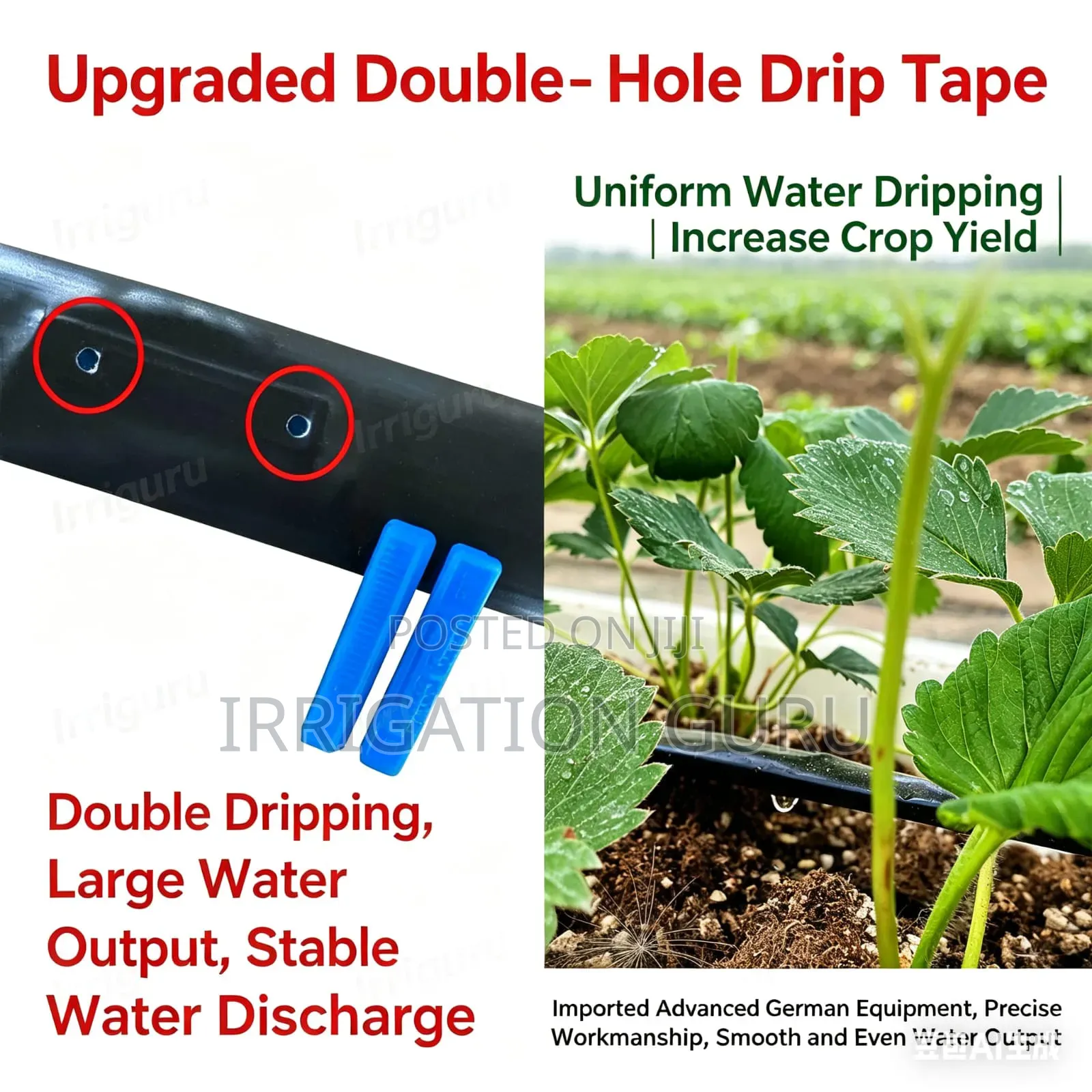 Upgraded Double Hole Tape