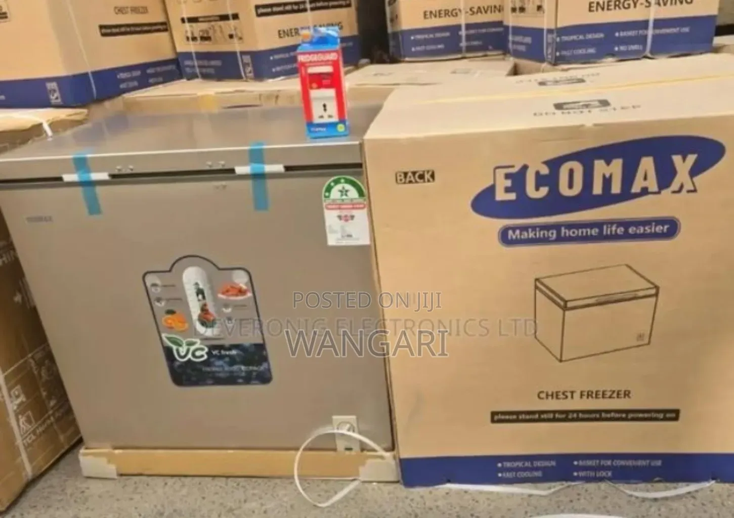Elite Grey Ecomax 169l Freezer