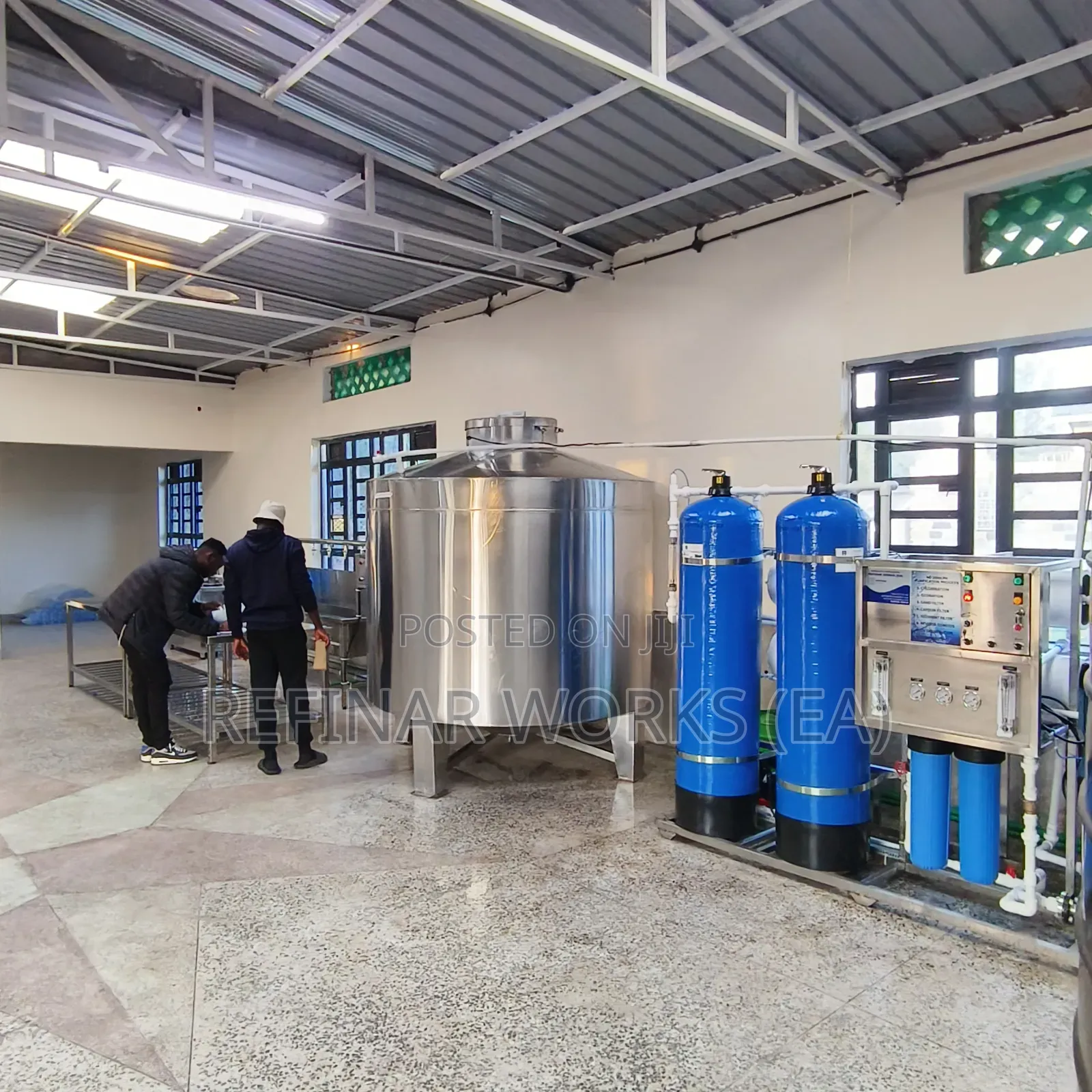 Borehole Water Treatment System Ro Machine Installation Kenya