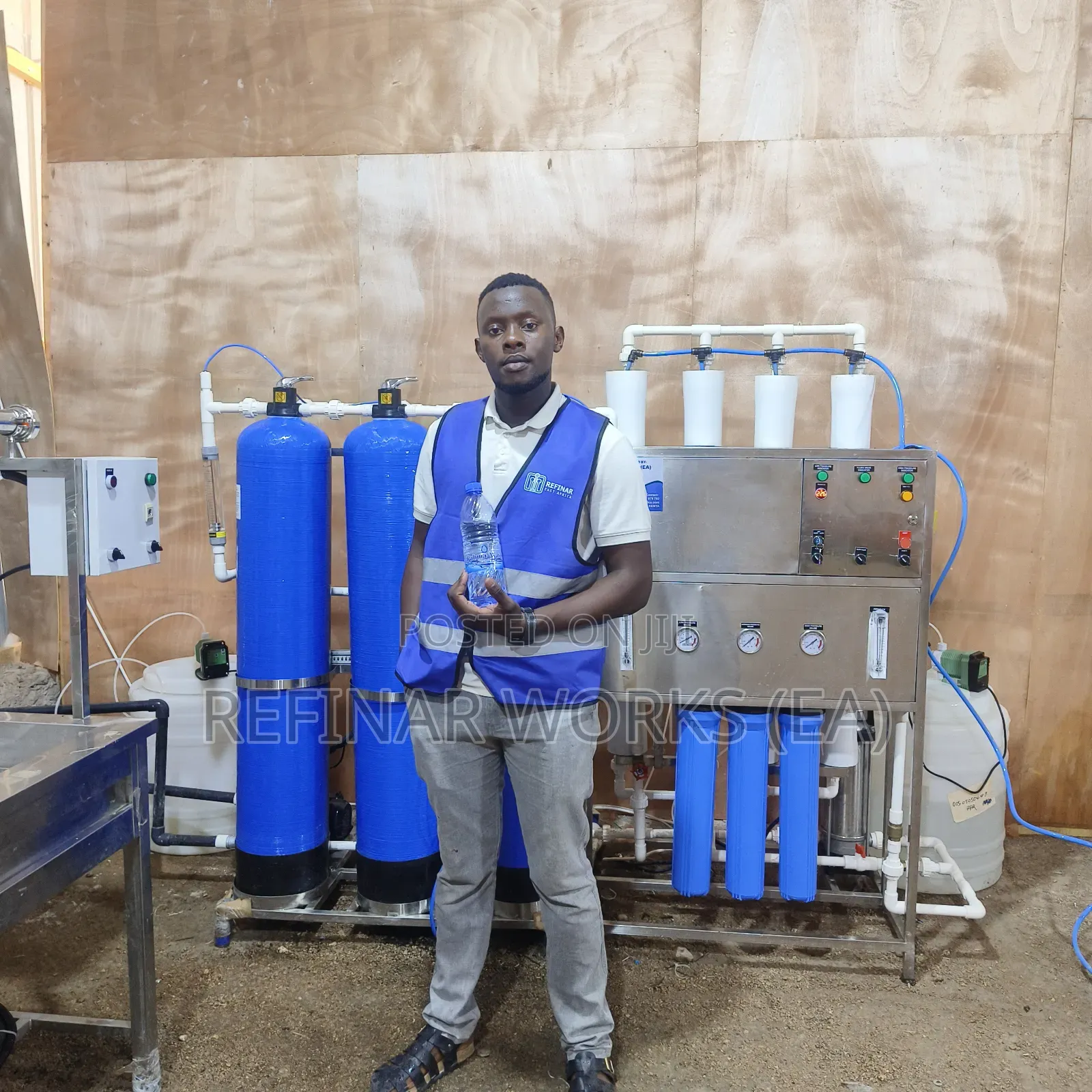 Borehole Water Treatment System Ro Machine Installation Kenya