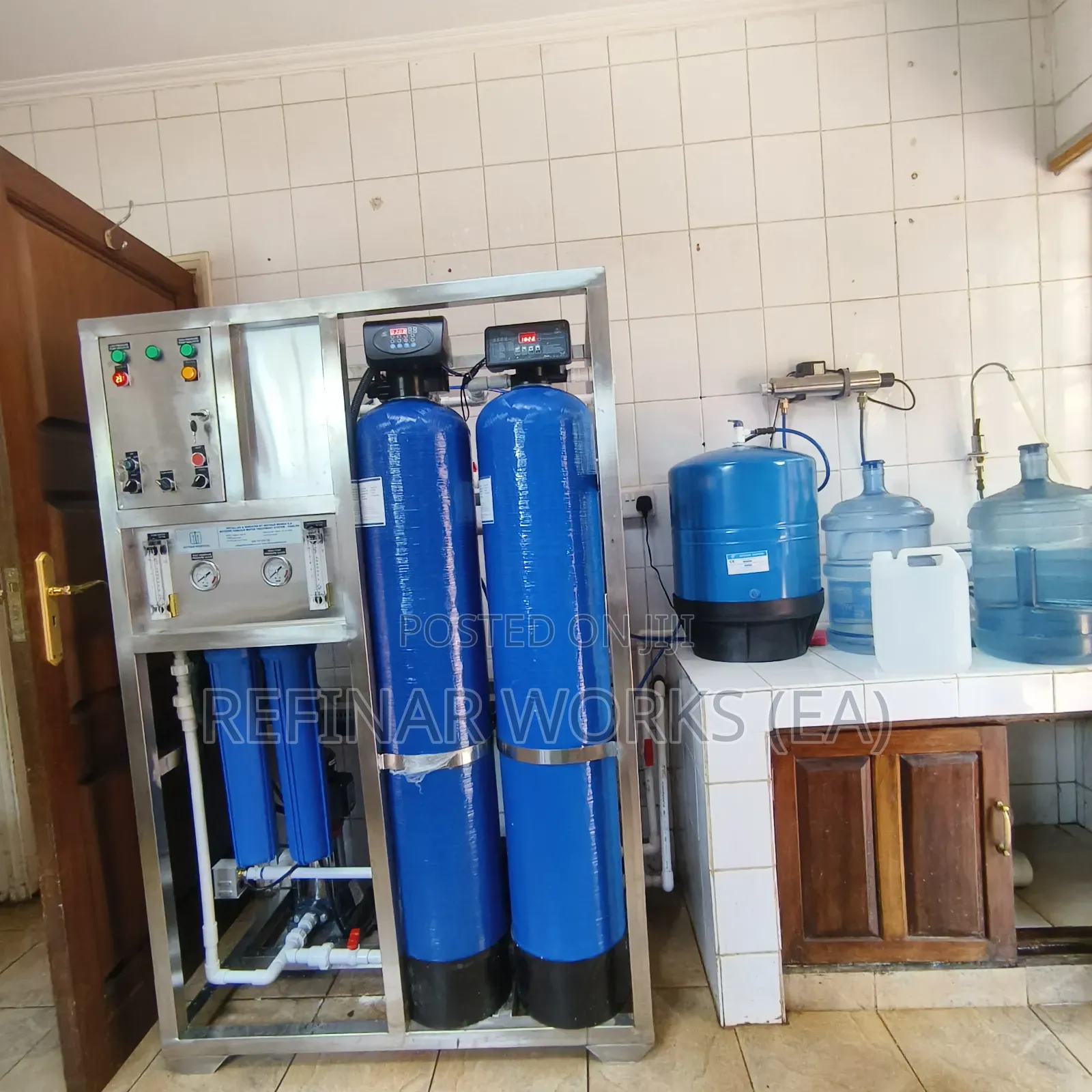 Borehole Water Treatment System Ro Machine Installation Kenya