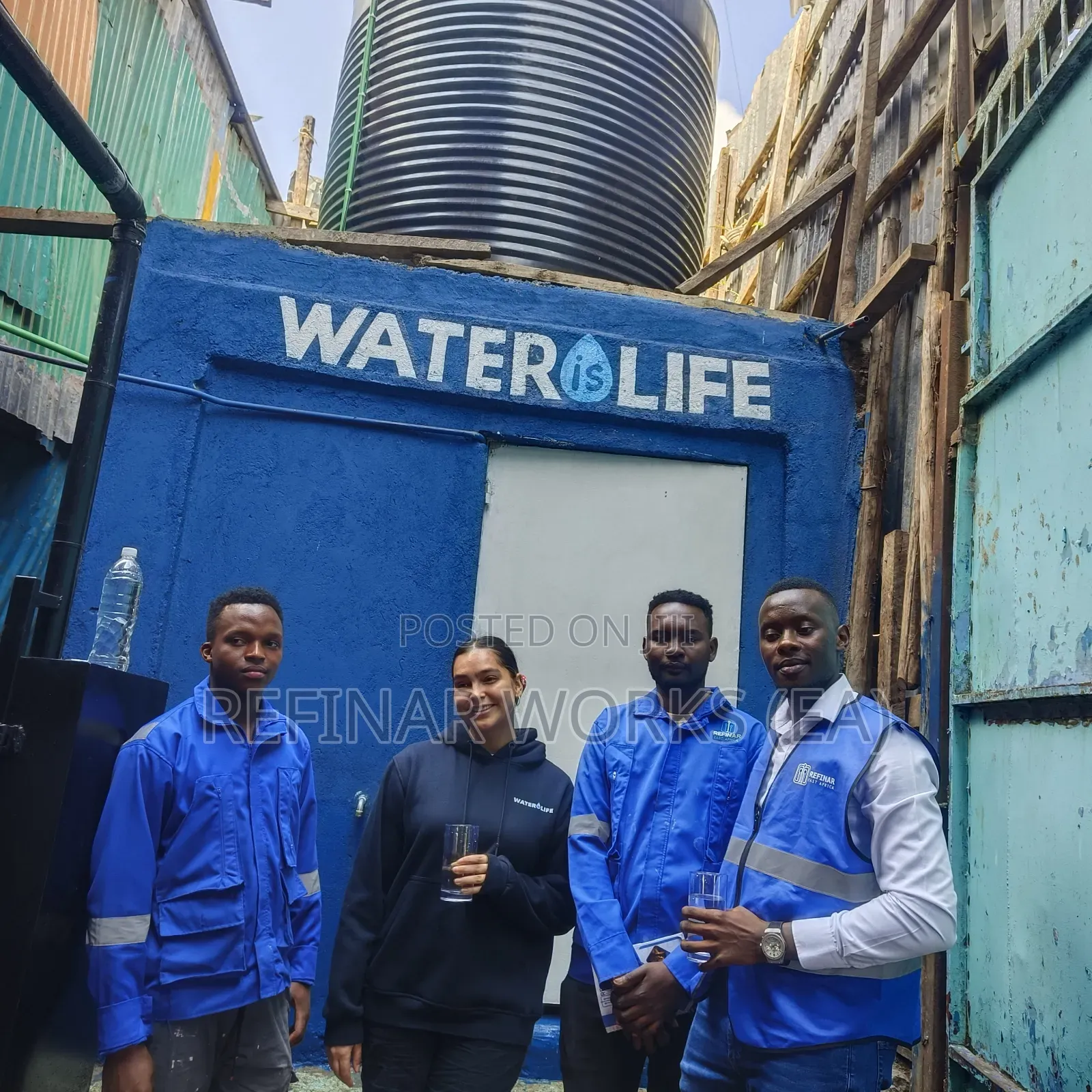 Borehole Water Treatment System Ro Machine Installation Kenya