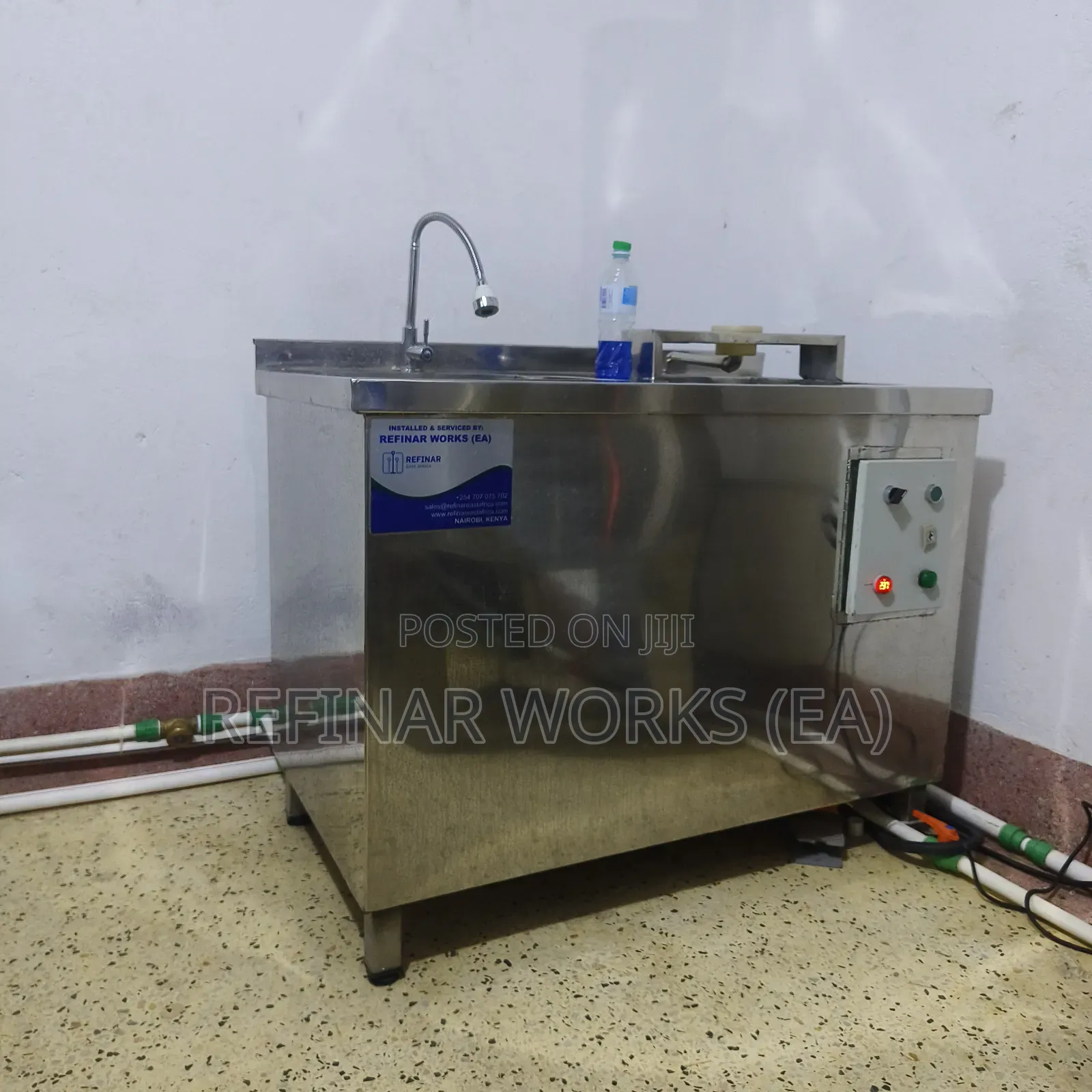 Borehole Water Treatment System Ro Machine Installation Kenya