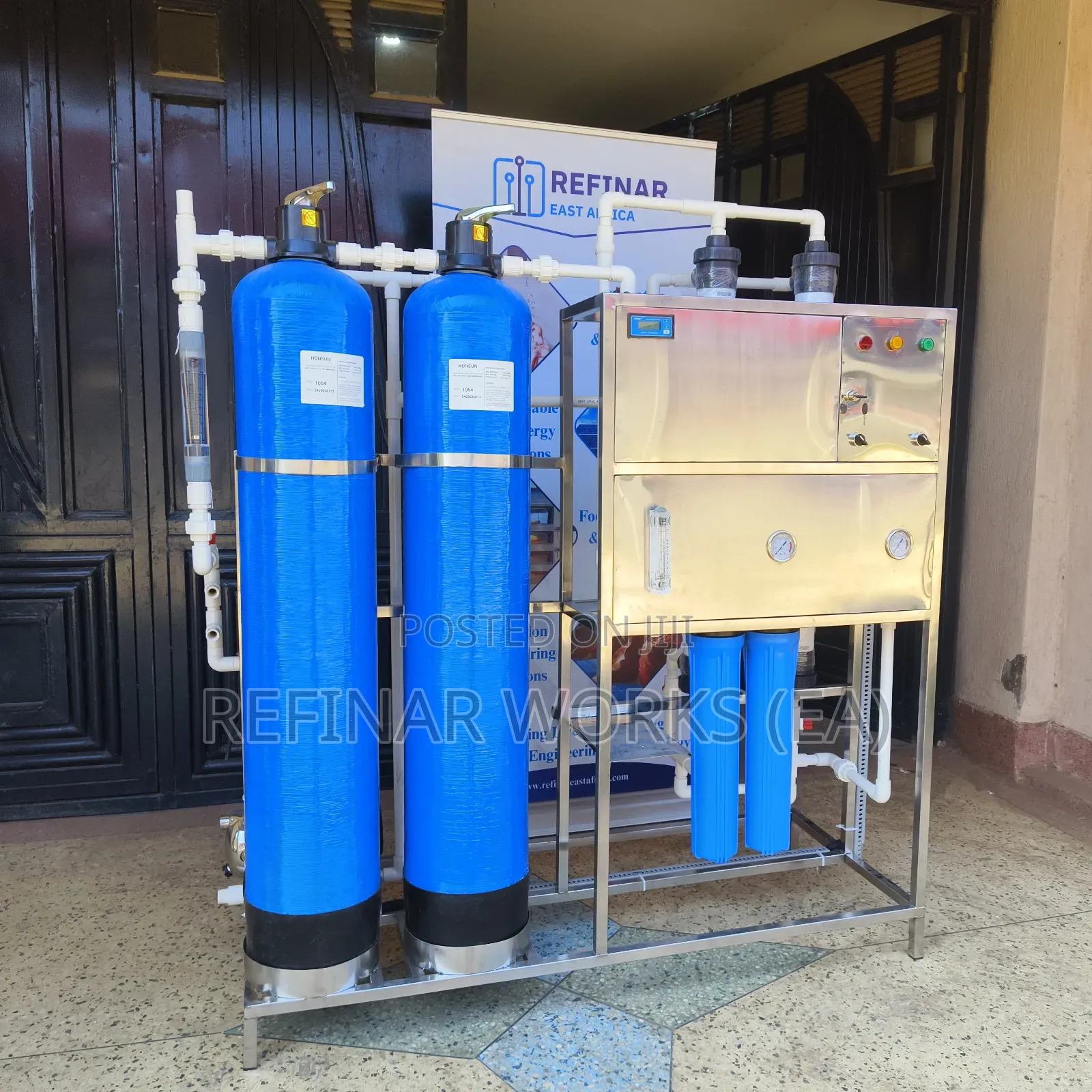 Borehole Water Treatment System Ro Machine Installation Kenya