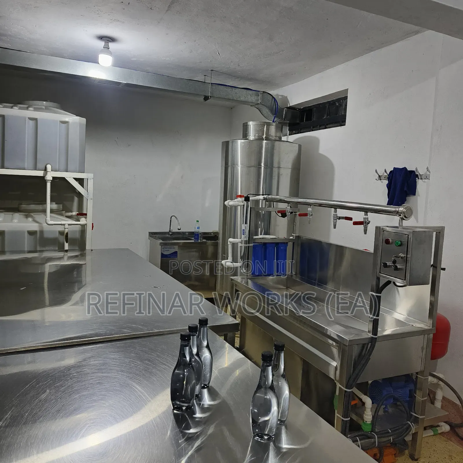 Borehole Water Treatment System Ro Machine Installation Kenya