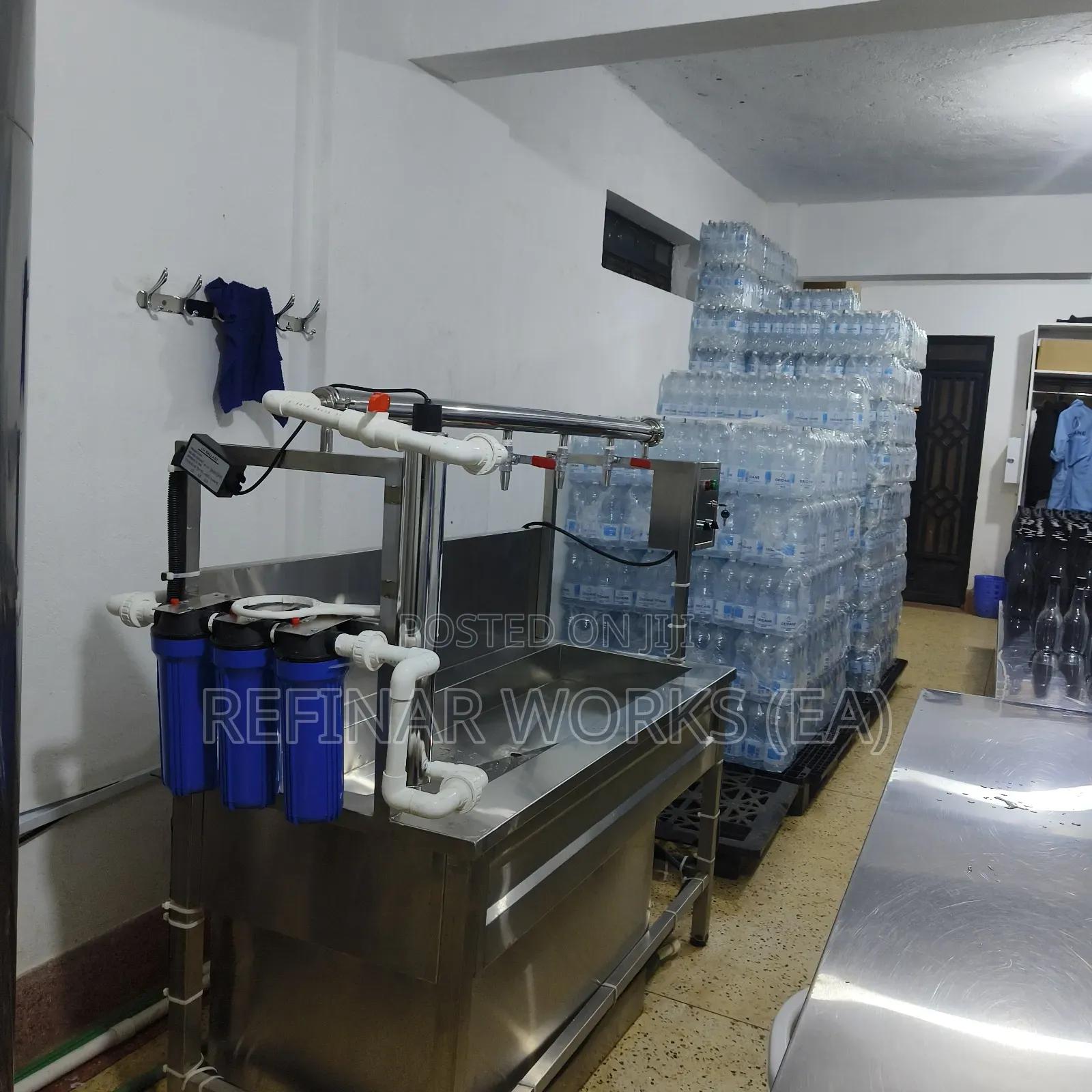 Borehole Water Treatment System Ro Machine Installation Kenya