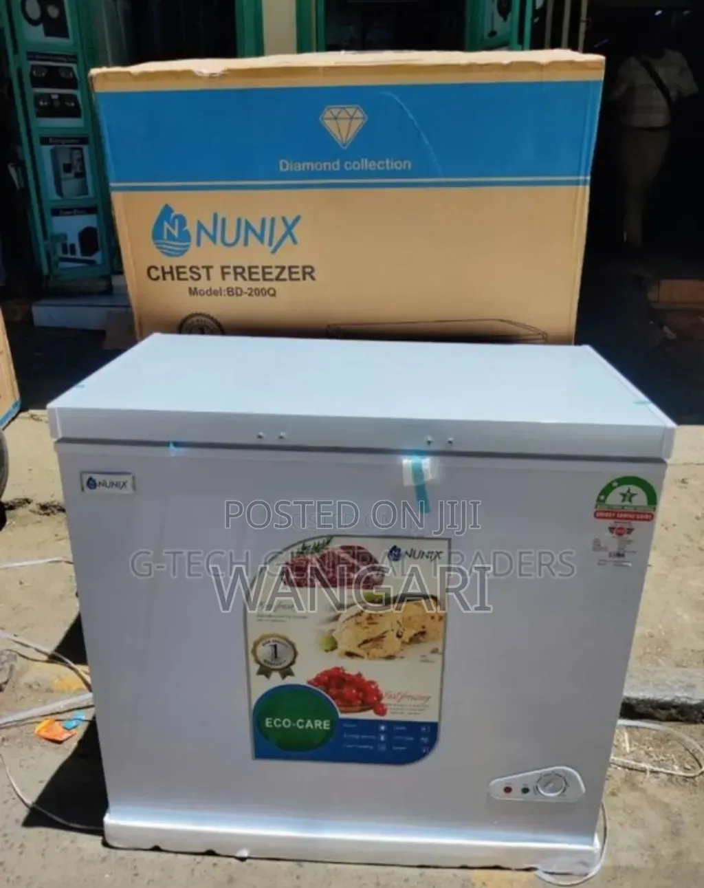 One Door Nunix 200l Freezer