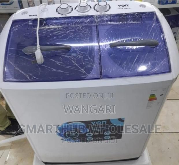 Two Doors Twin Von 13kgs Washing Machine - main view