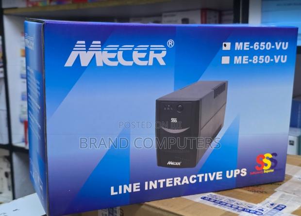 Mecer 650 Va Line Interactive Ups With Surge Protection