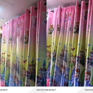 Princess Girls Bedroom Window Curtains Kids Curtains