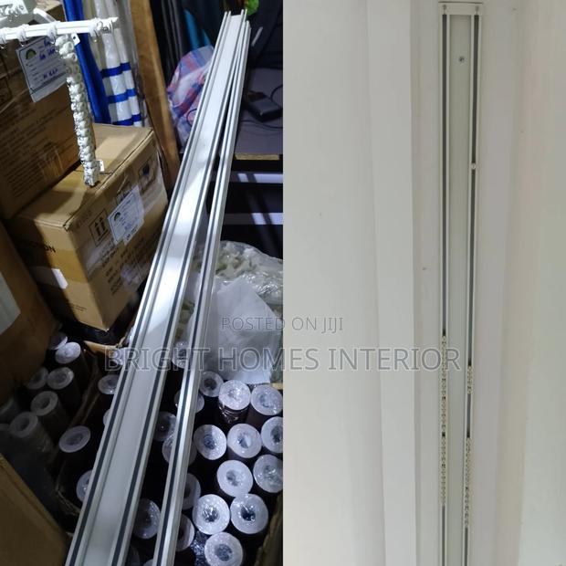 Ceiling Mounted Curtain Rails Available