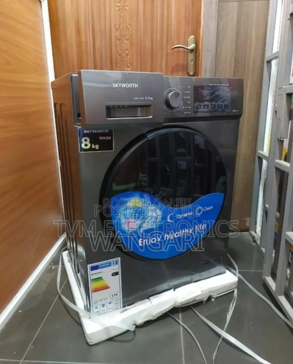 Front Loader Skyworth 8kg Wash And Spin