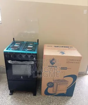 Elite Black Euroken Full Gas Cooker