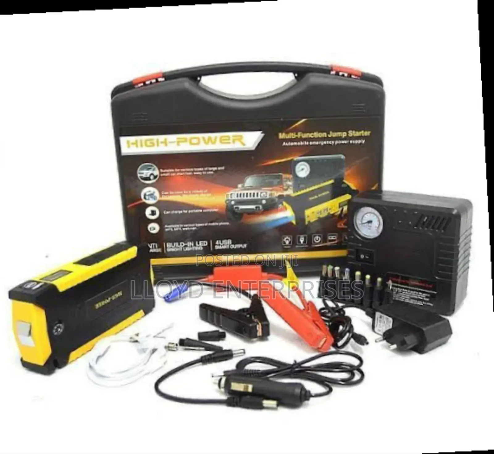 Original Car Jump Starter-Yellow Battery