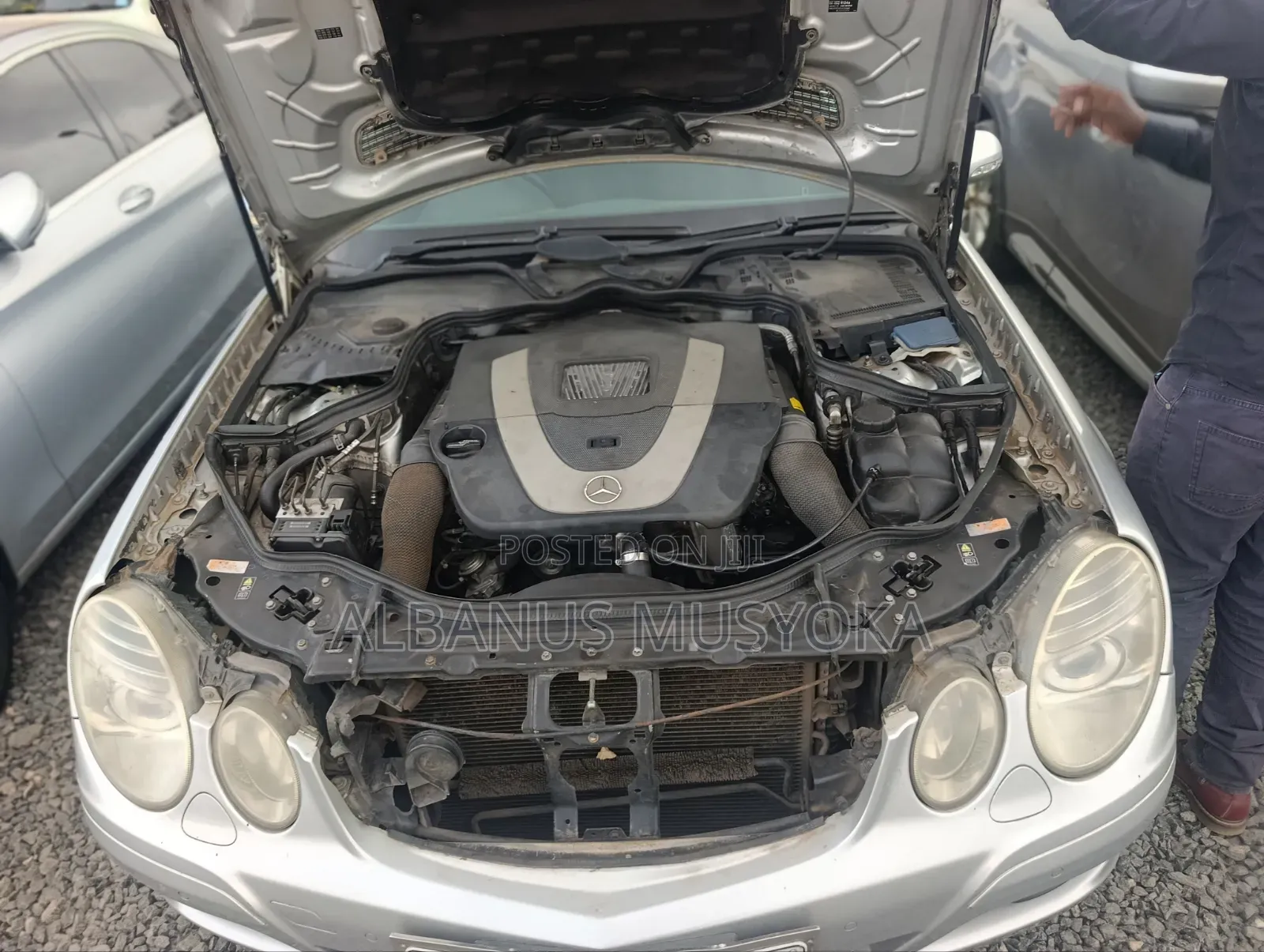 Mercedes-Benz E250 2007 Silver