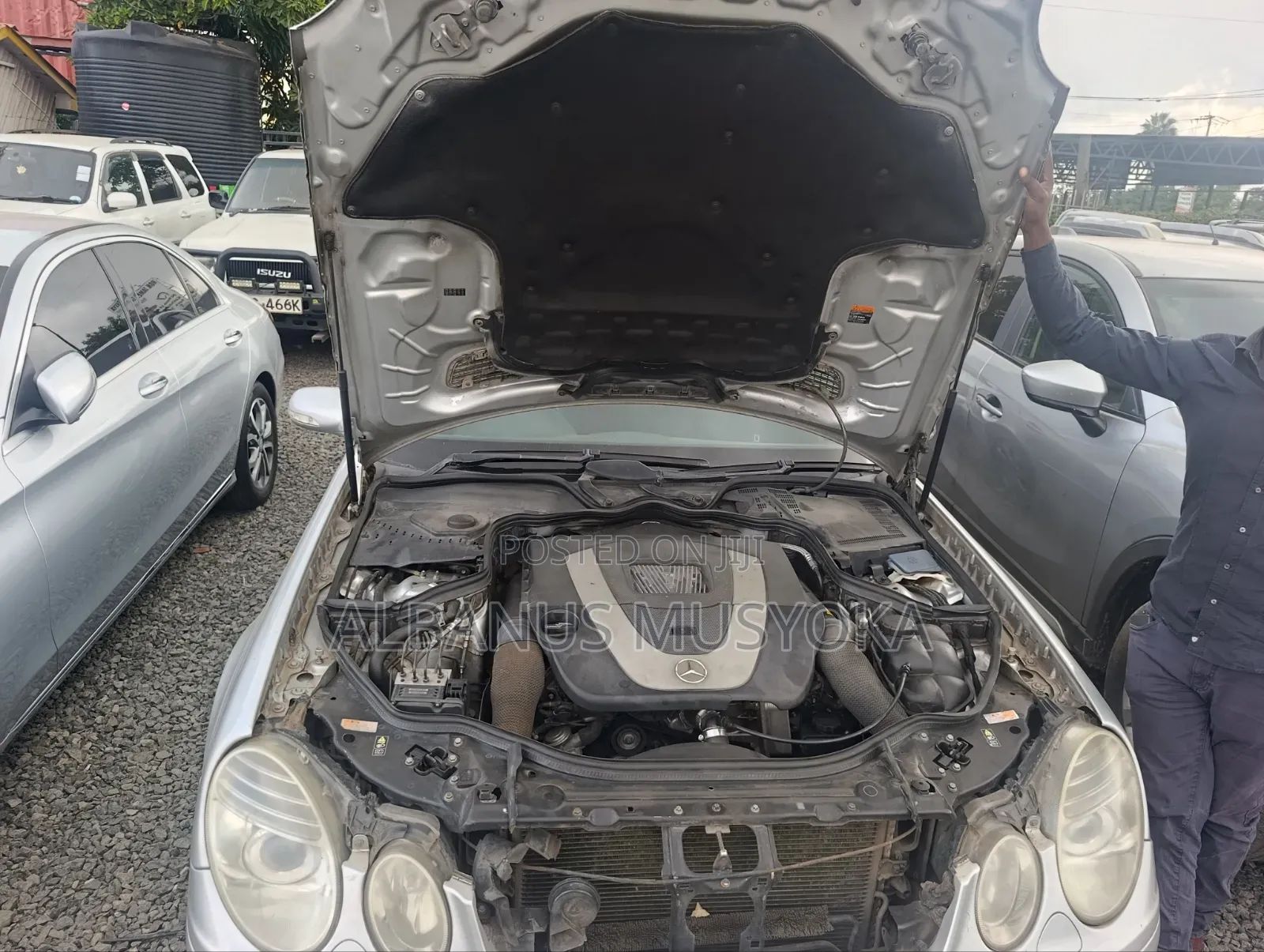 Mercedes-Benz E250 2007 Silver