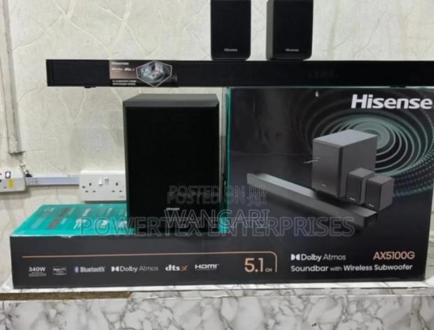 Wireles Hisense Ax5100g Sound Bars - main view