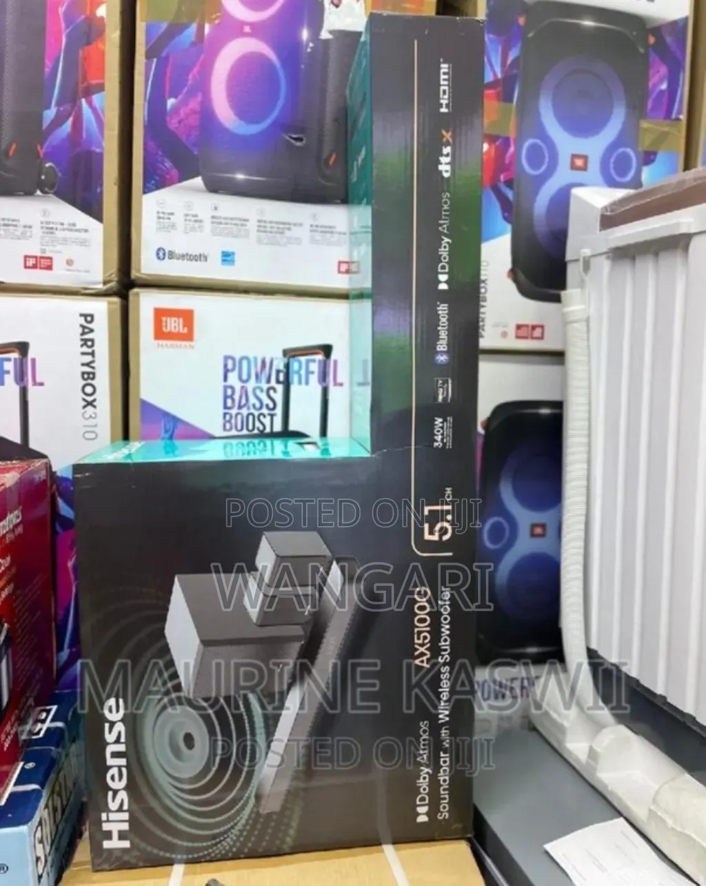 5speaker S. 5.1vhisense Ax5100g Sound Bars